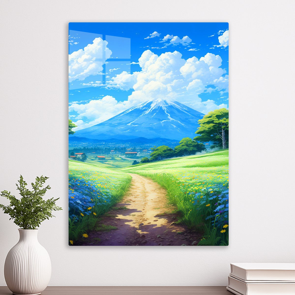 Anime Japanese Mount Fuji Dream
