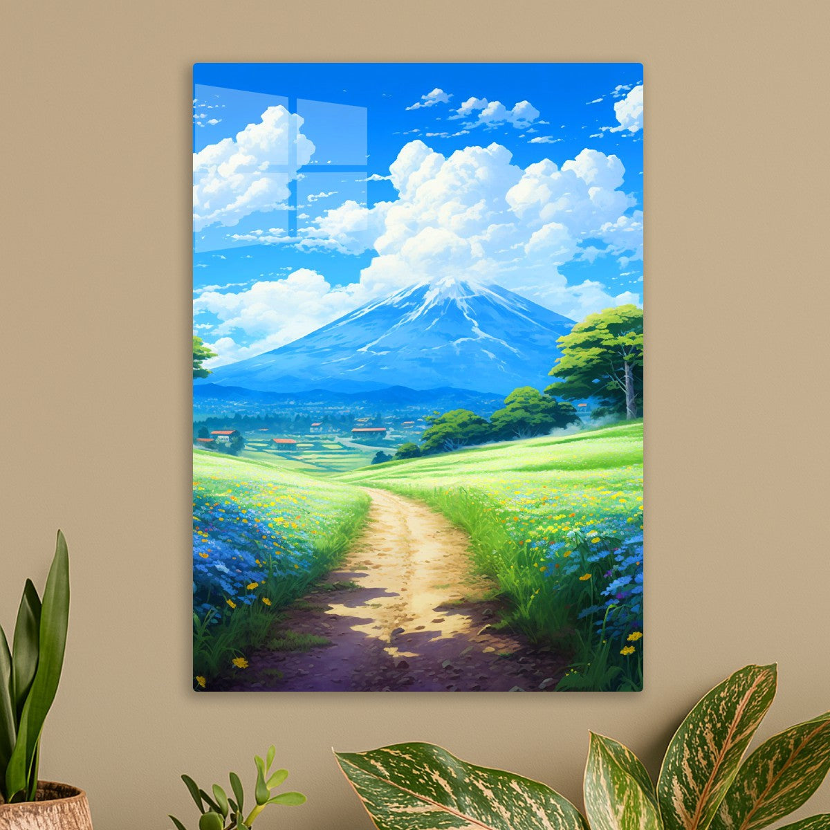 Anime Japanese Mount Fuji Dream