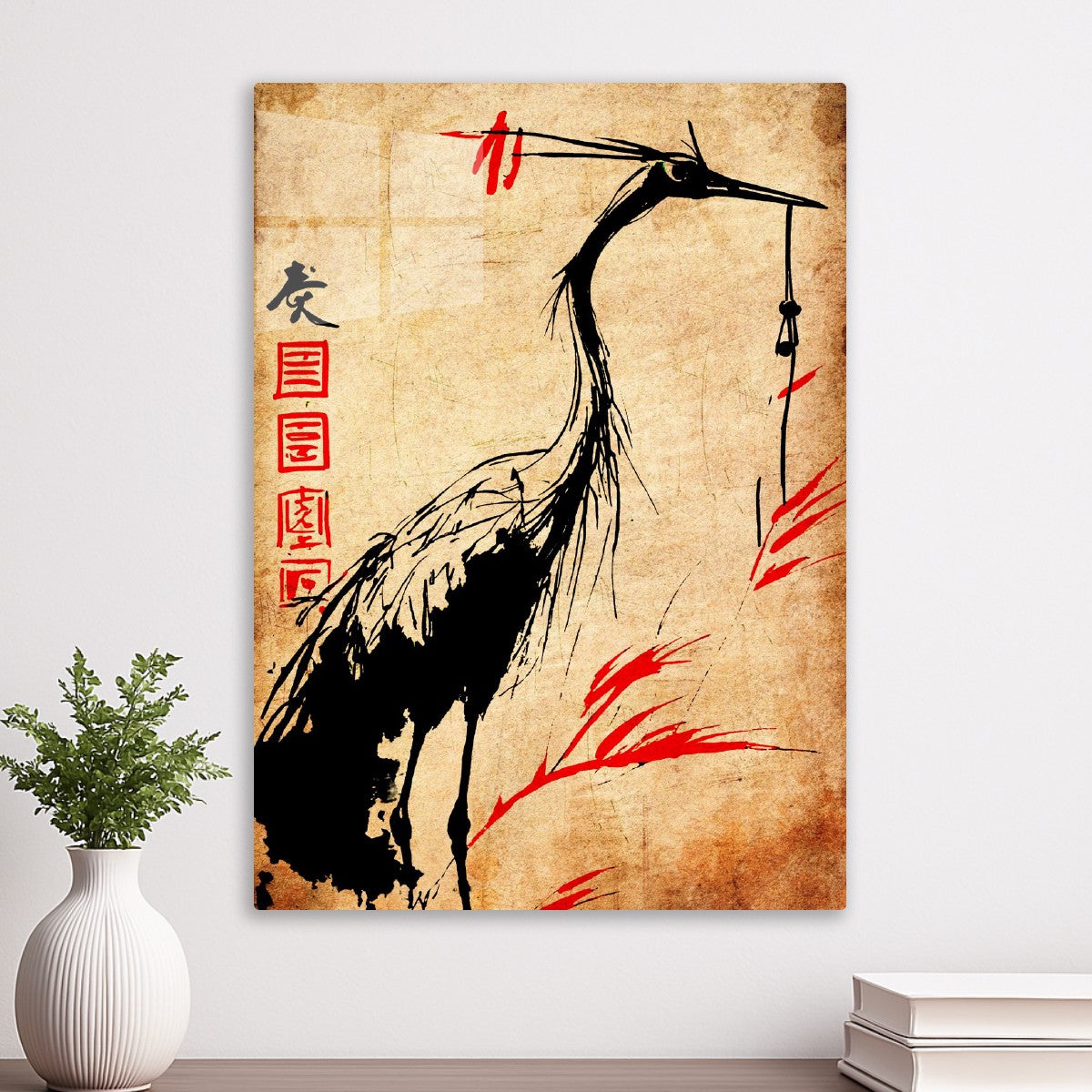 Japanese Crane Art