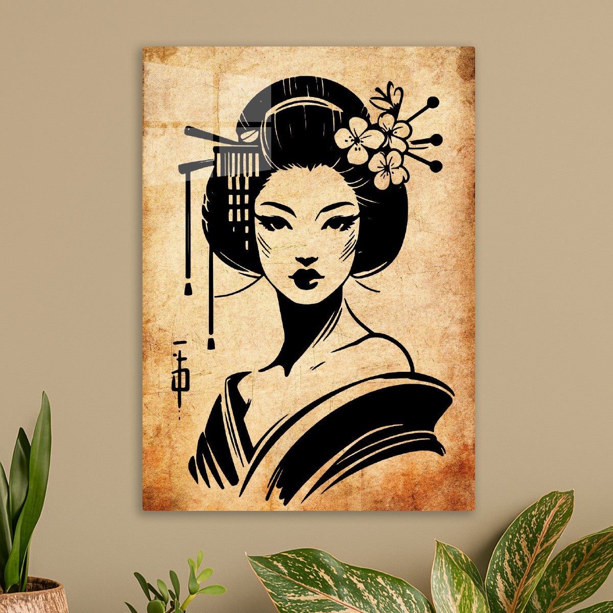 Japanese Geisha vintage