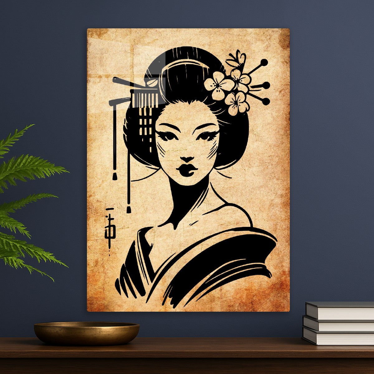 Japanese Geisha vintage