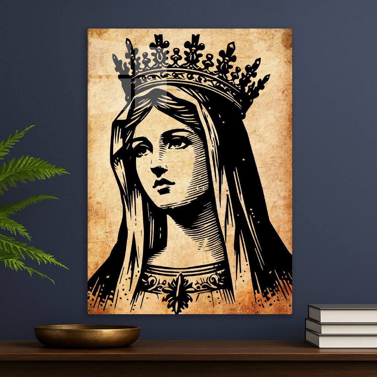 Vintage Maria Queen art