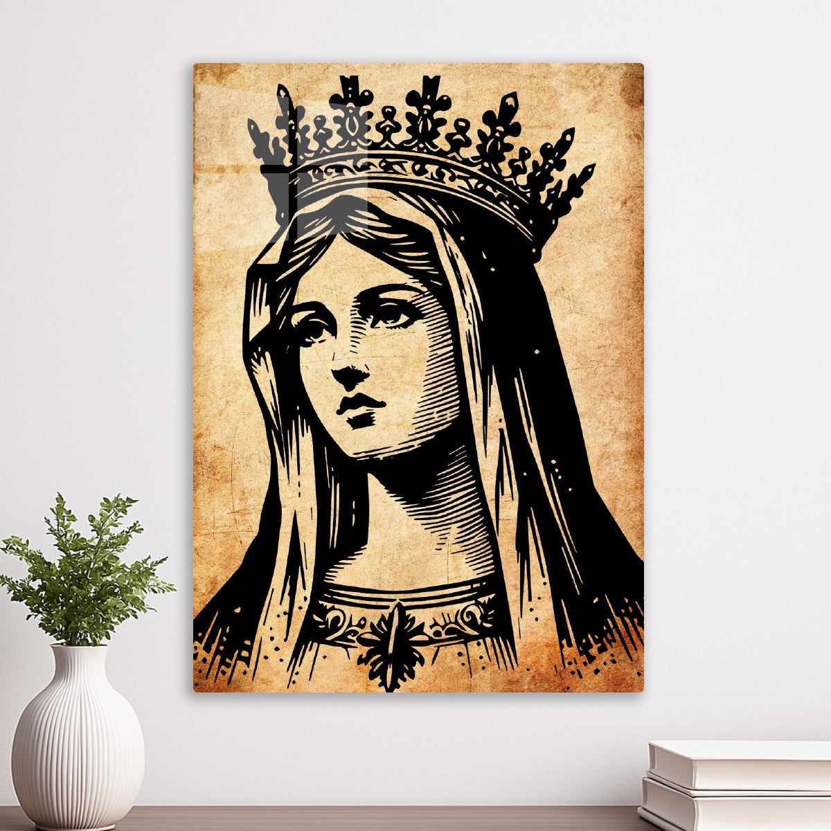 Vintage Maria Queen art