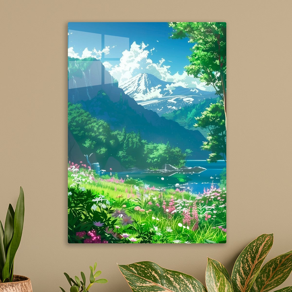 Mountain Majesty Floral Dreams