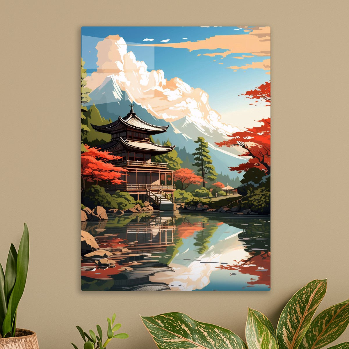Serenity Reflected anime natur