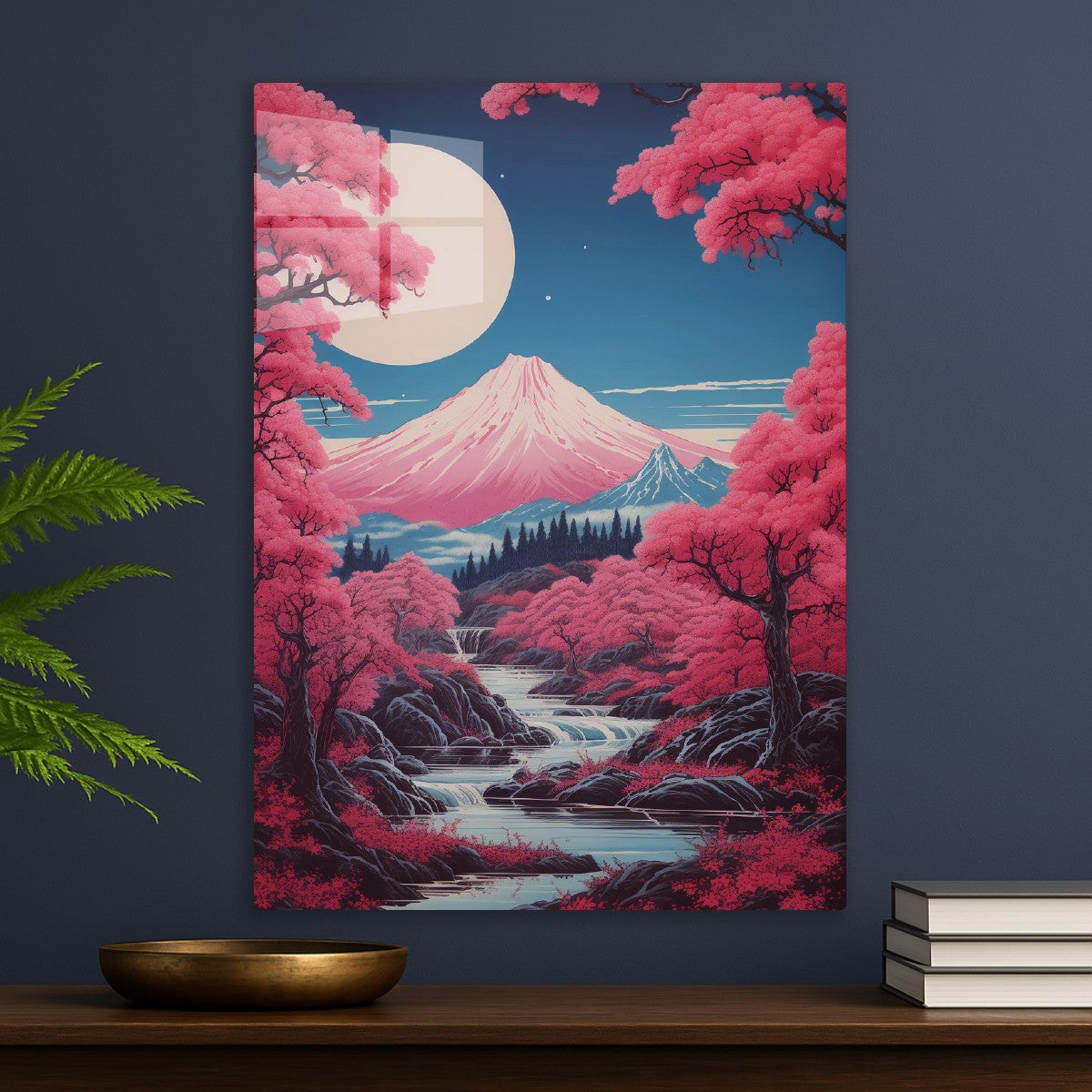 Mount Fuji Pink Embrace
