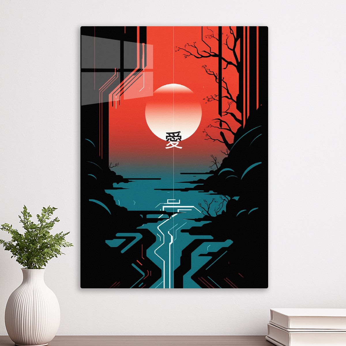 Cybernetic Love Sunset