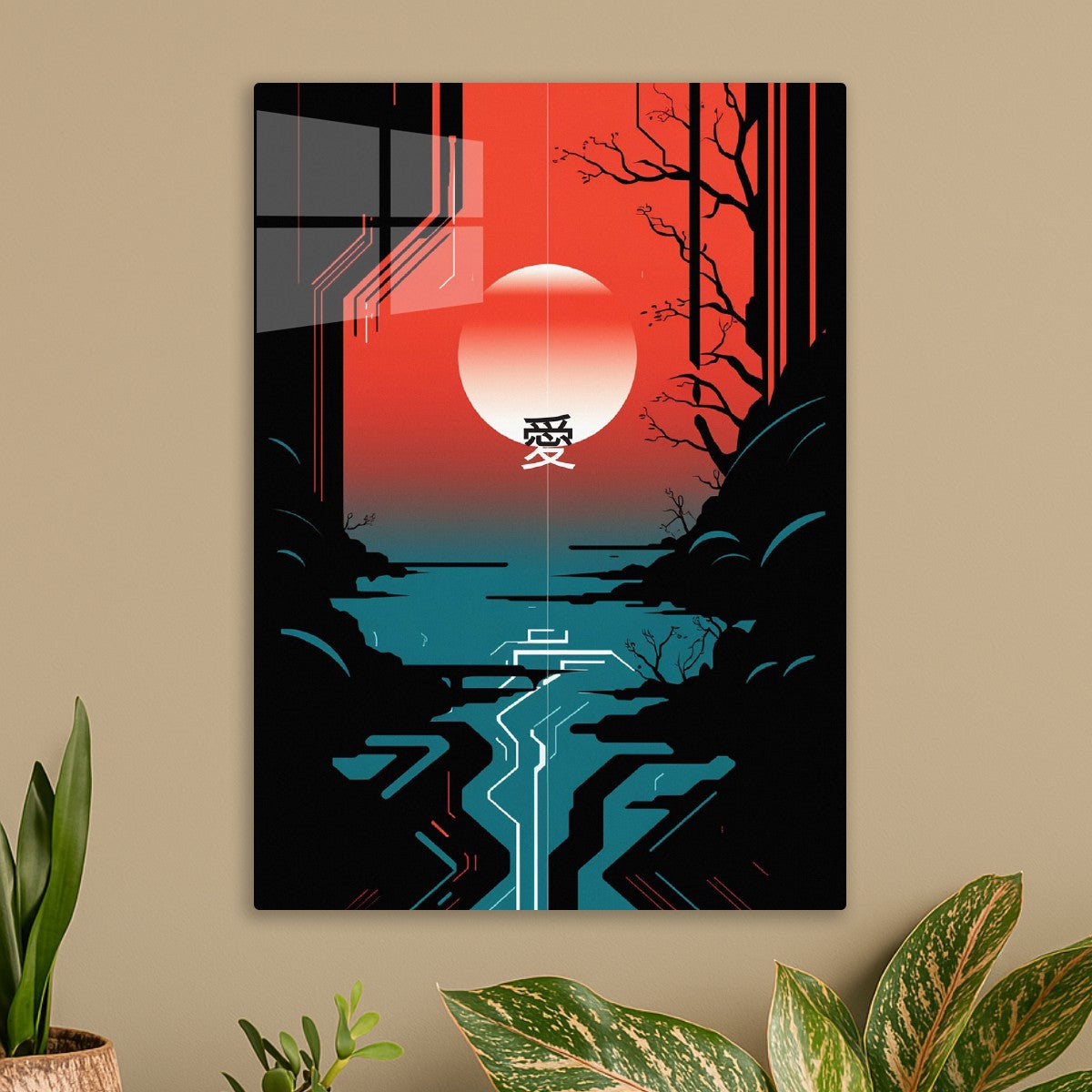 Cybernetic Love Sunset