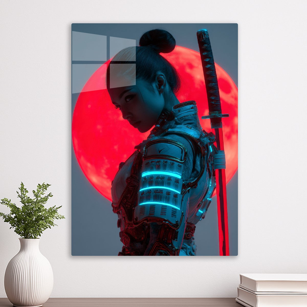 Samurai Girl Blood Moon