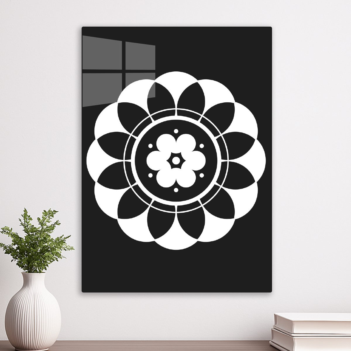 Crop Circle Flower Mandala
