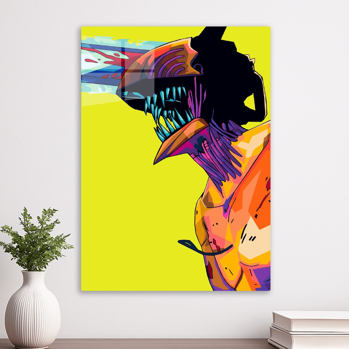 Chainsaw man Devil pop art