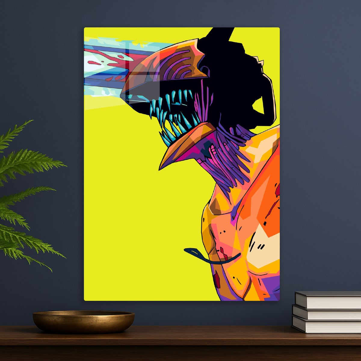 Chainsaw man Devil pop art