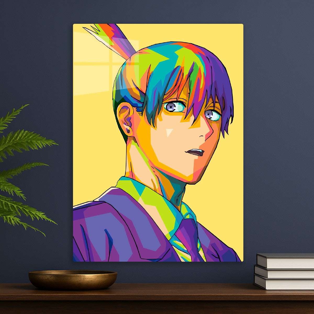Aki Hayakawa Chainsaw Man pop art