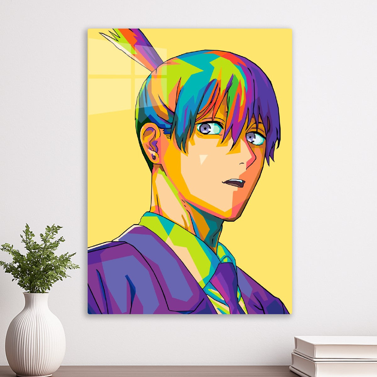 Aki Hayakawa Chainsaw Man pop art