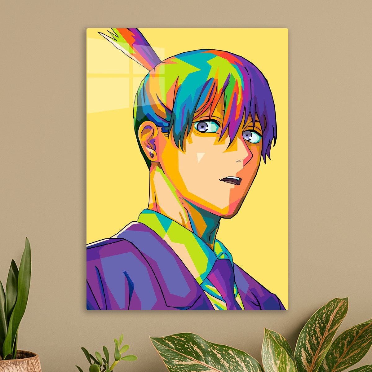 Aki Hayakawa Chainsaw Man pop art