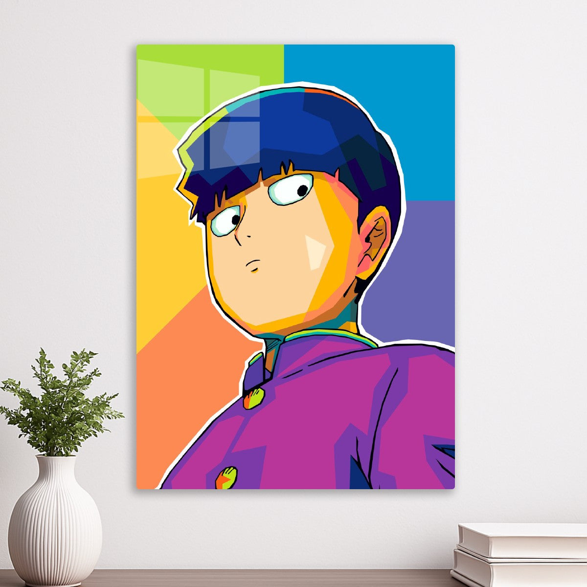 Shigeo Kageyama pop art, Mob Psycho 100