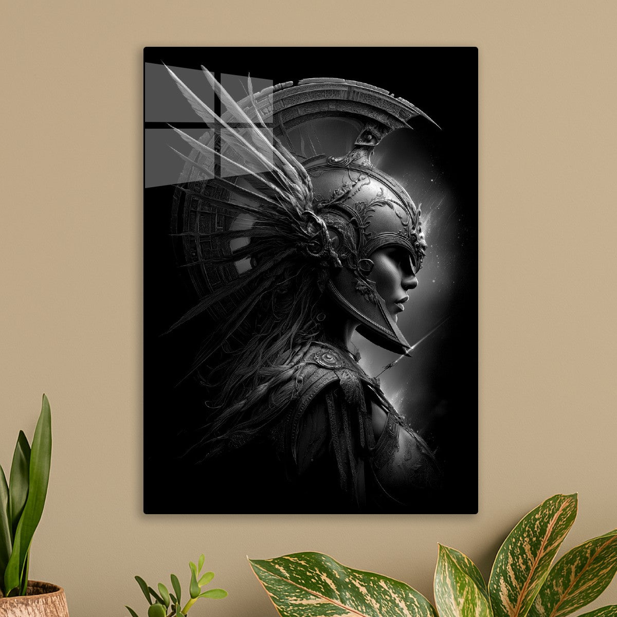 Valkyrie Portrait Monochrome