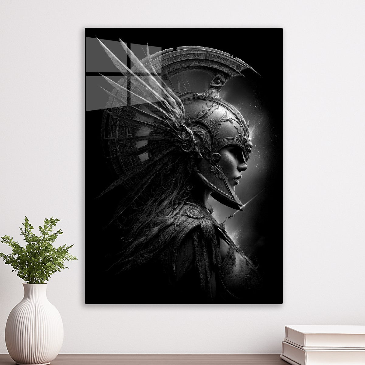 Valkyrie Portrait Monochrome