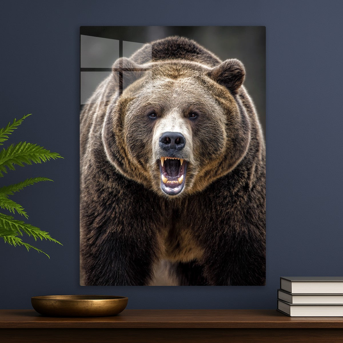 Fierce Grizzly Showdown
