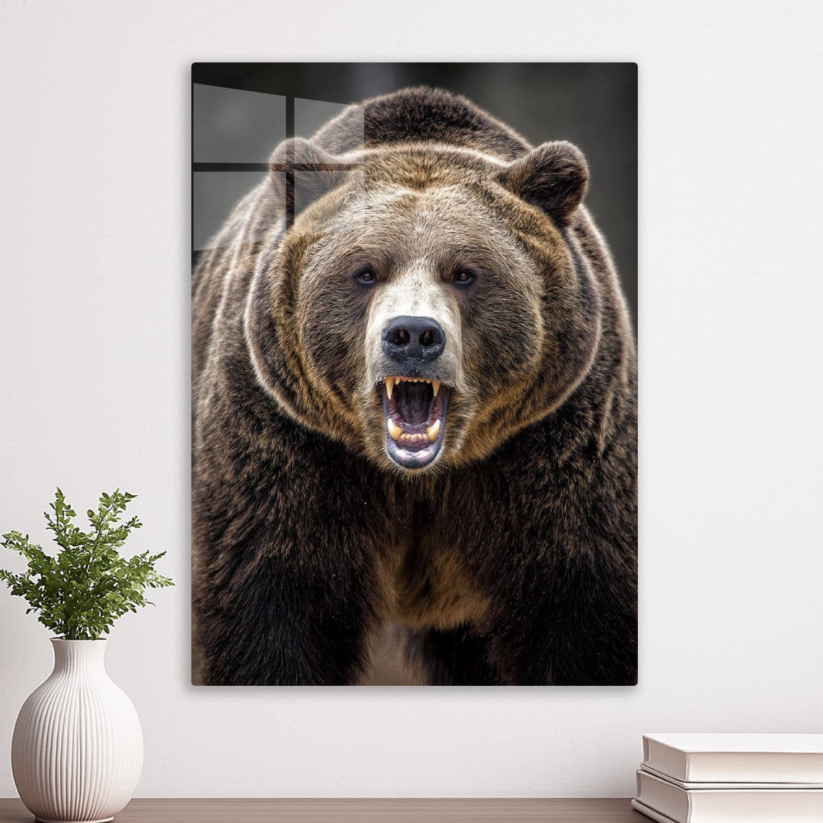 Fierce Grizzly Showdown