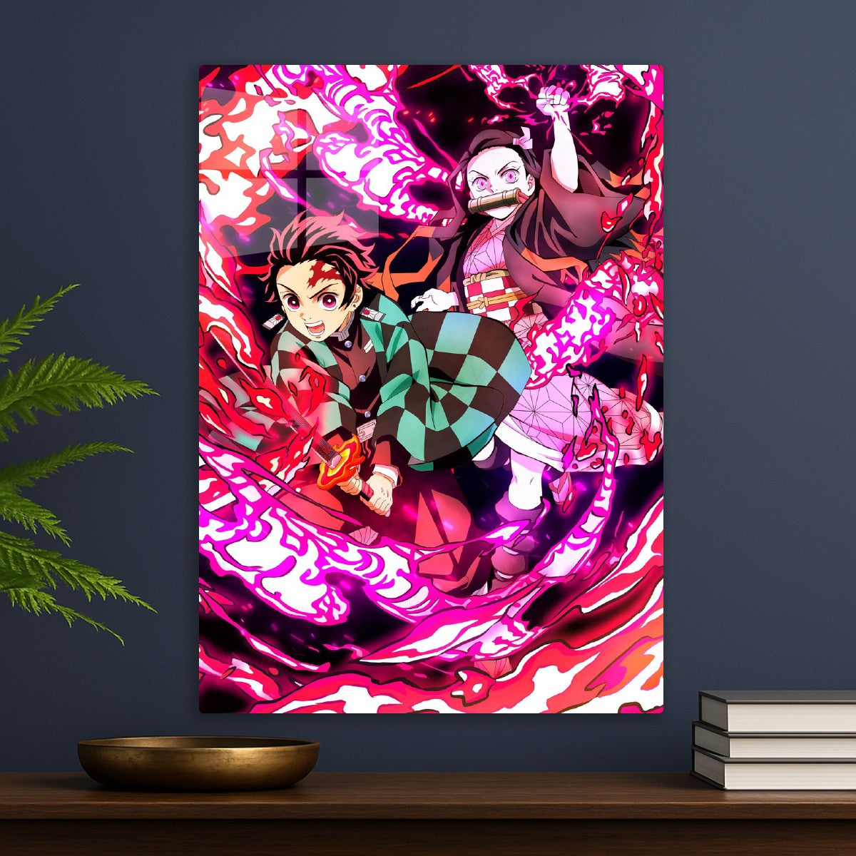 Tanjiro Kamado and Nezuko Kamado, Demon Slayer Kimetsu no Yaiba