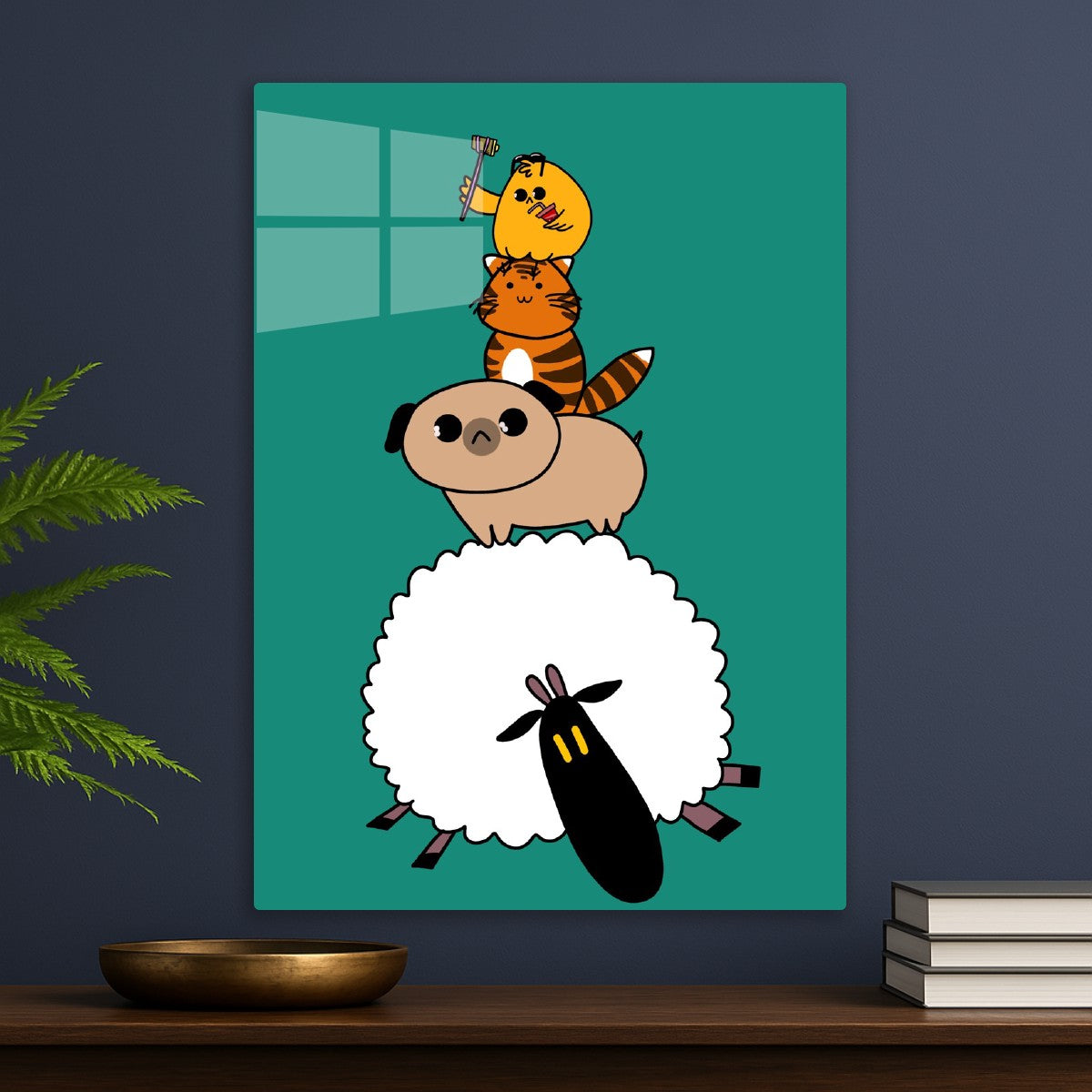Cute animal cartoon 