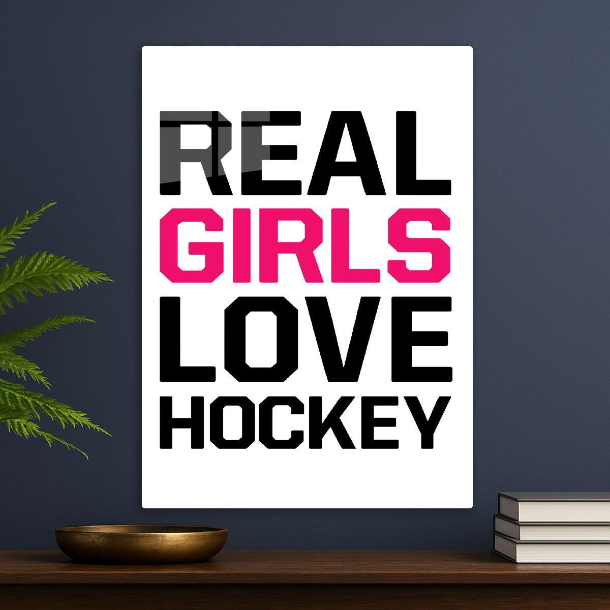Real Girls Love Hockey Quotes