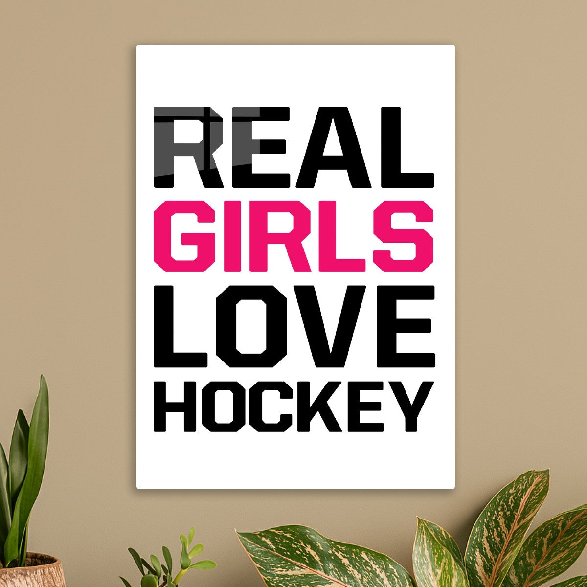 Real Girls Love Hockey Quotes
