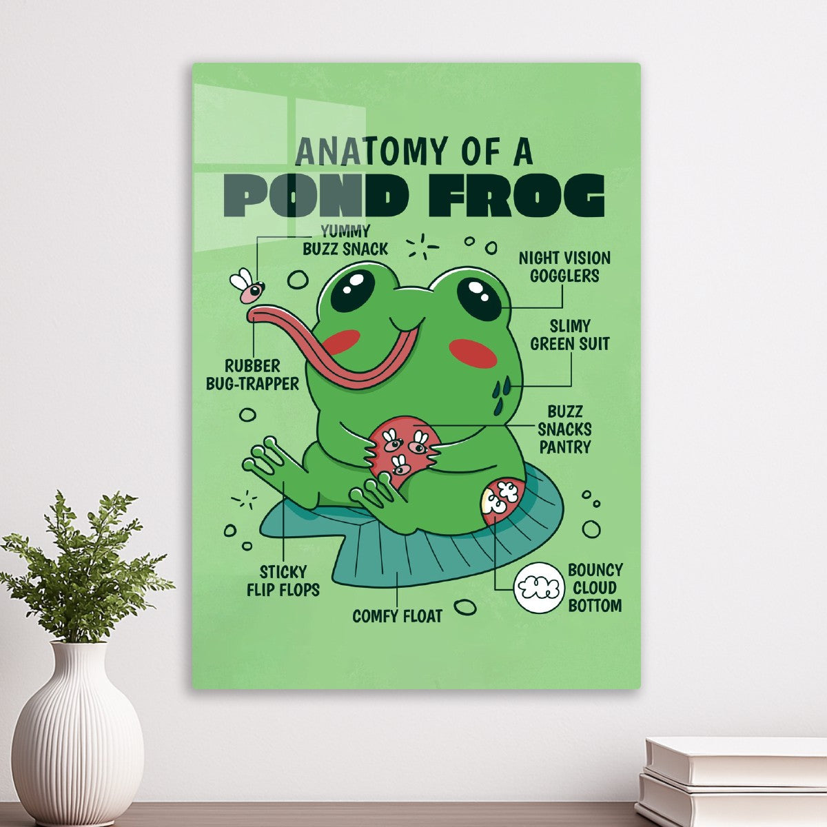 Cute Frog Anatomy