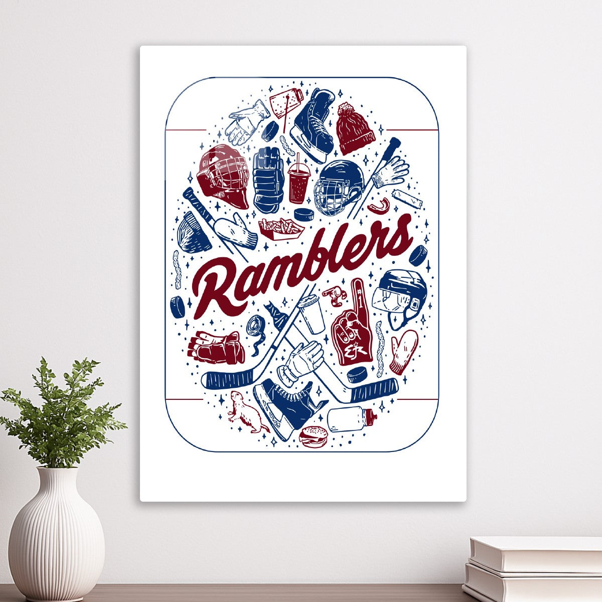 Ramblers Hockey Collage
