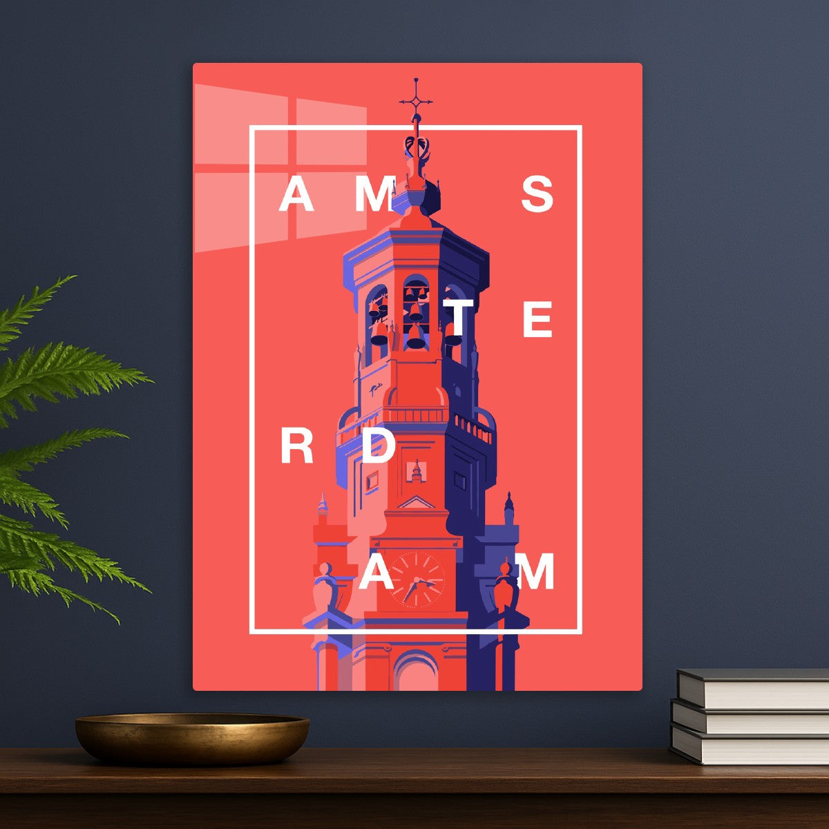 Amsterdam Westerkerk Tower Art