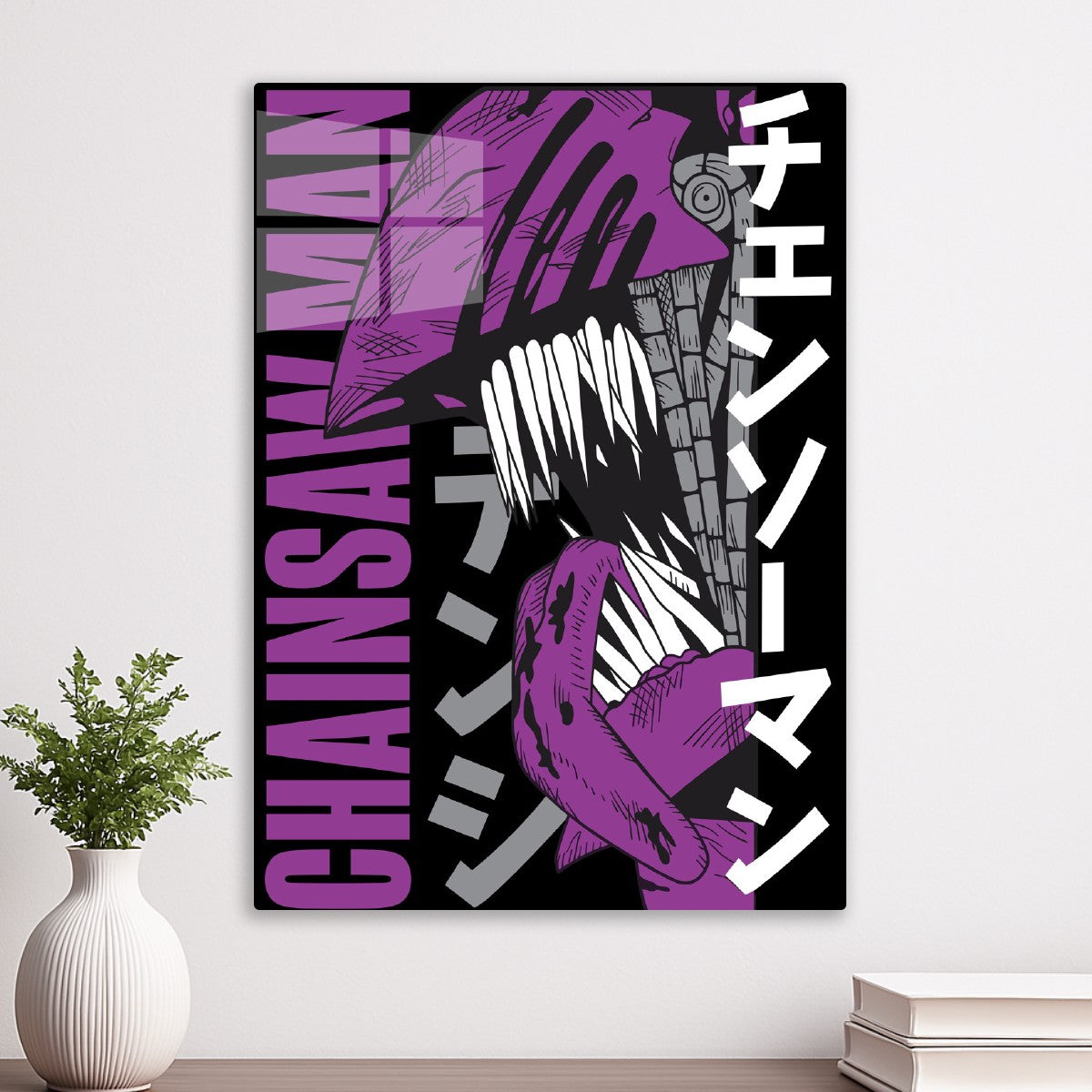 Chainsaw Man Devil Form Vector