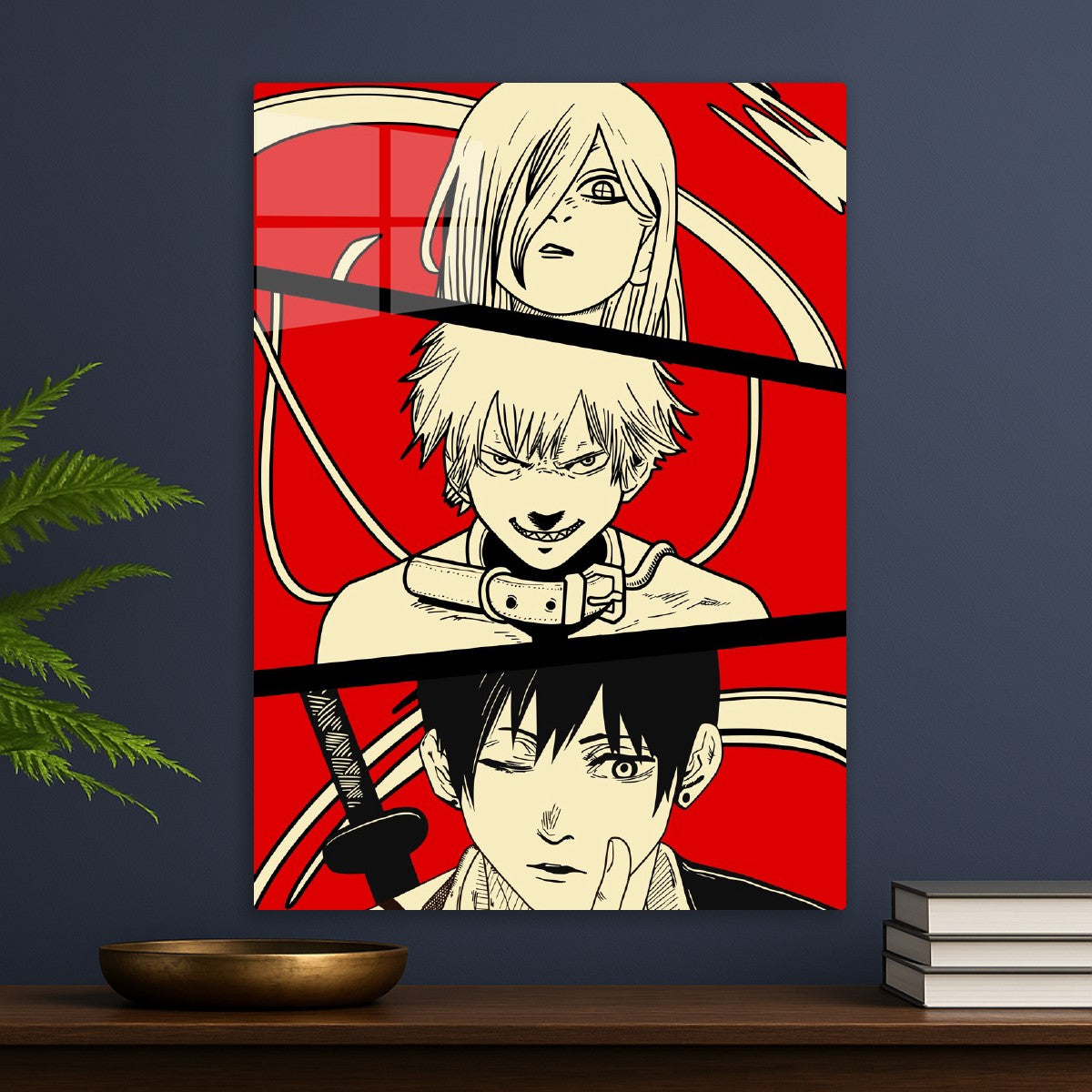 Chainsaw Man Trio Manga Power
