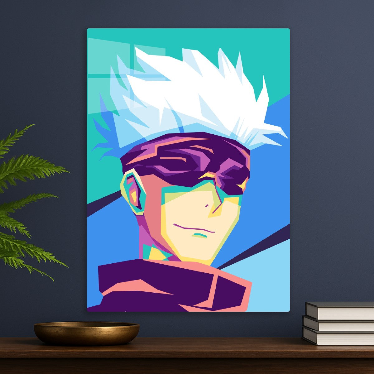 Gojo Satoru Pop Art Style, Jujutsu Kaisen
