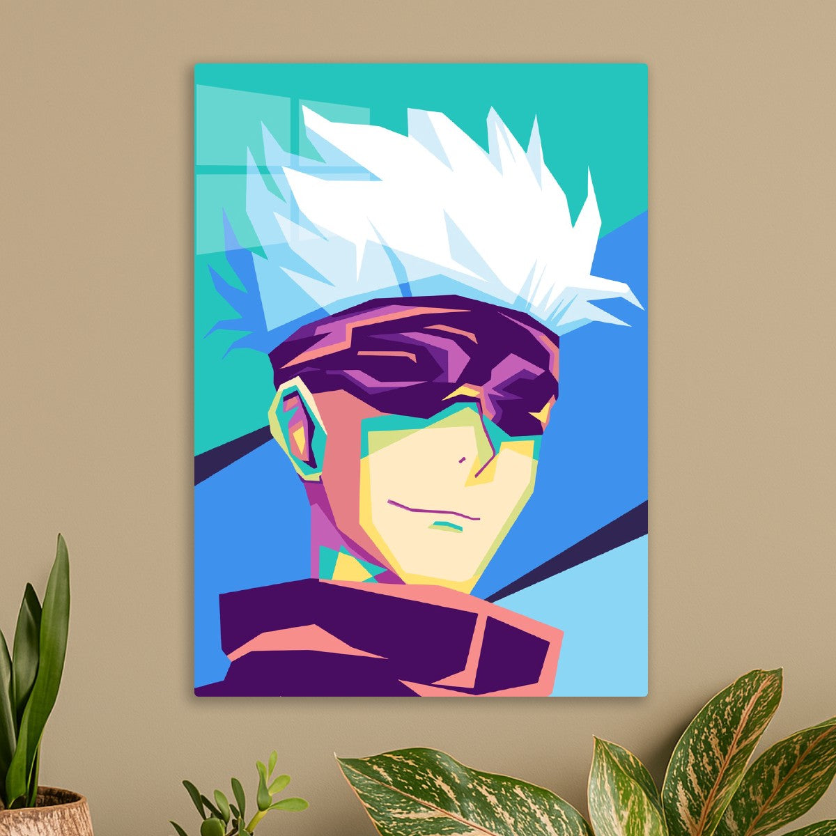 Gojo Satoru Pop Art Style, Jujutsu Kaisen