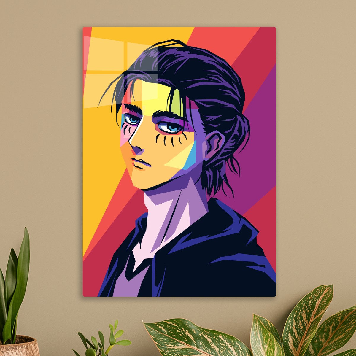 Eren Yeager Vibrant WPAP, Attack on Titan