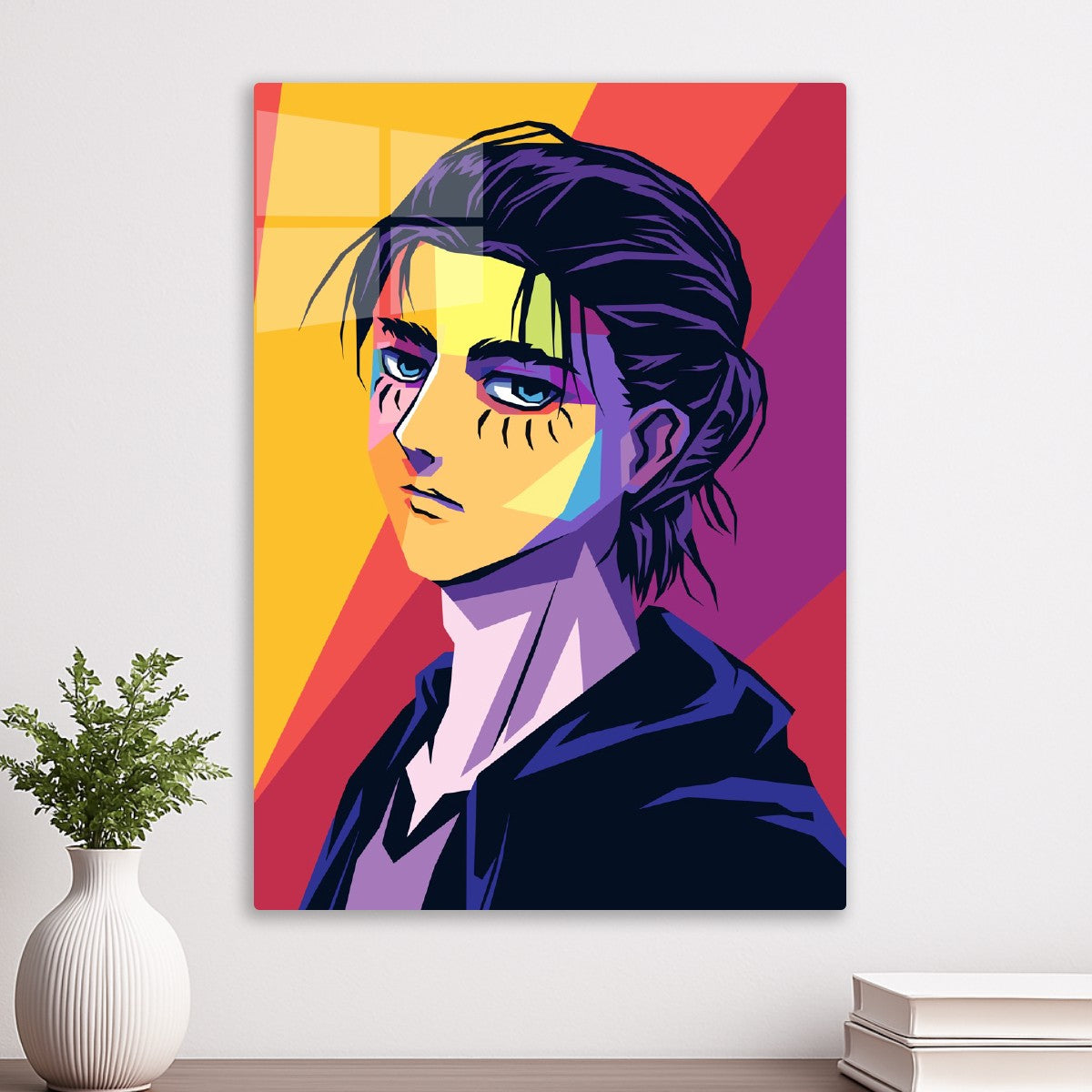 Eren Yeager Vibrant WPAP, Attack on Titan
