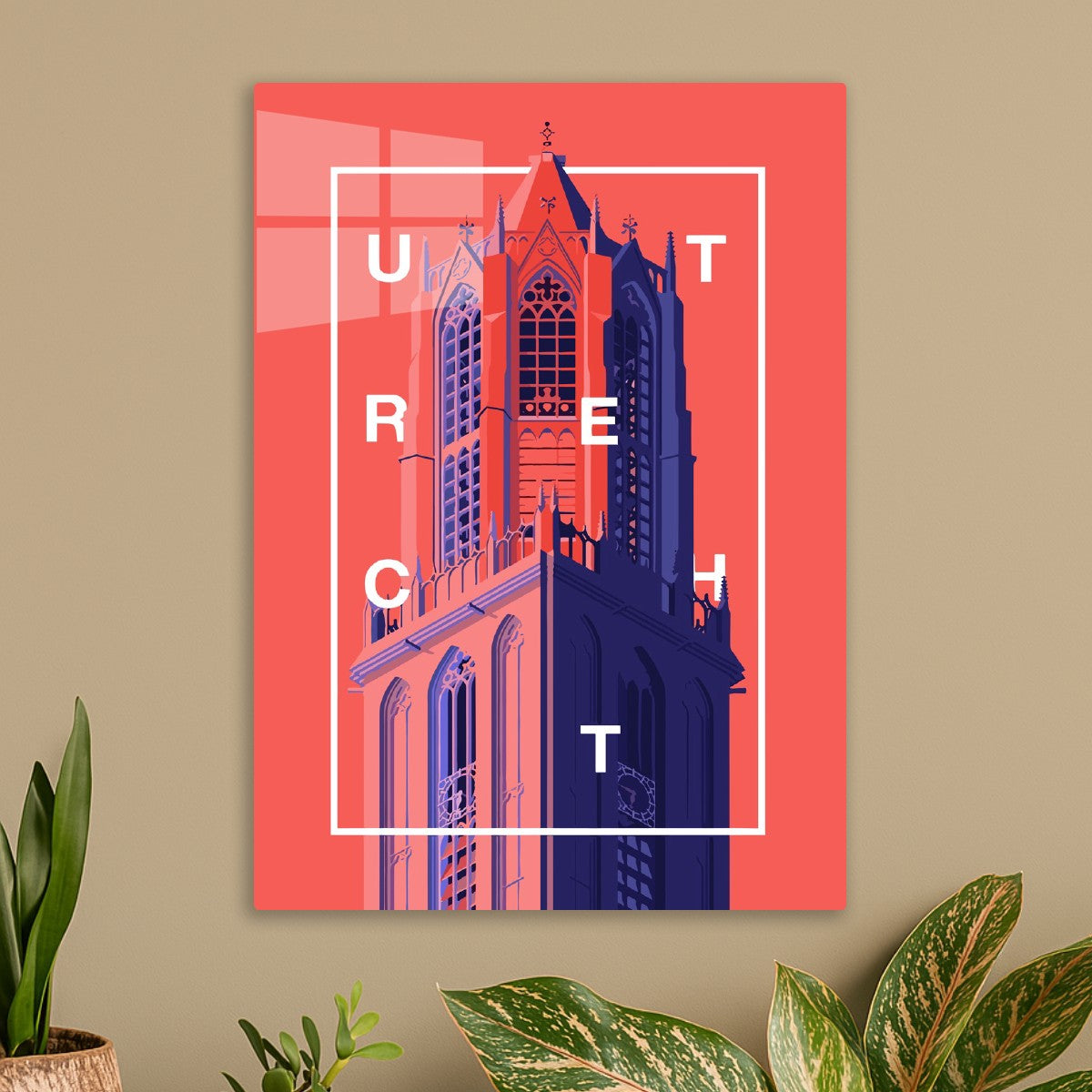 Utrecht Dom Tower Modern Arc, Netherlands