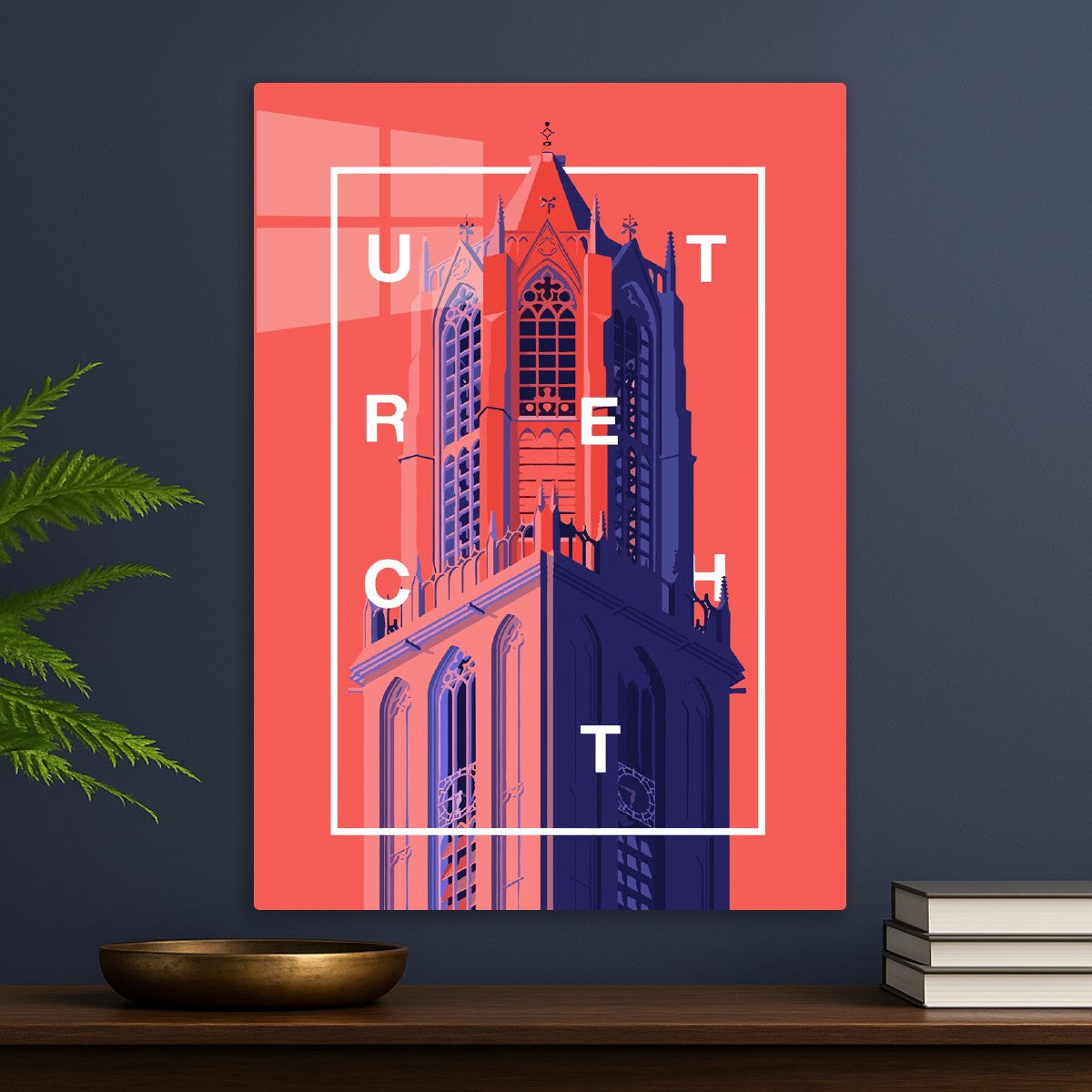 Utrecht Dom Tower Modern Arc, Netherlands