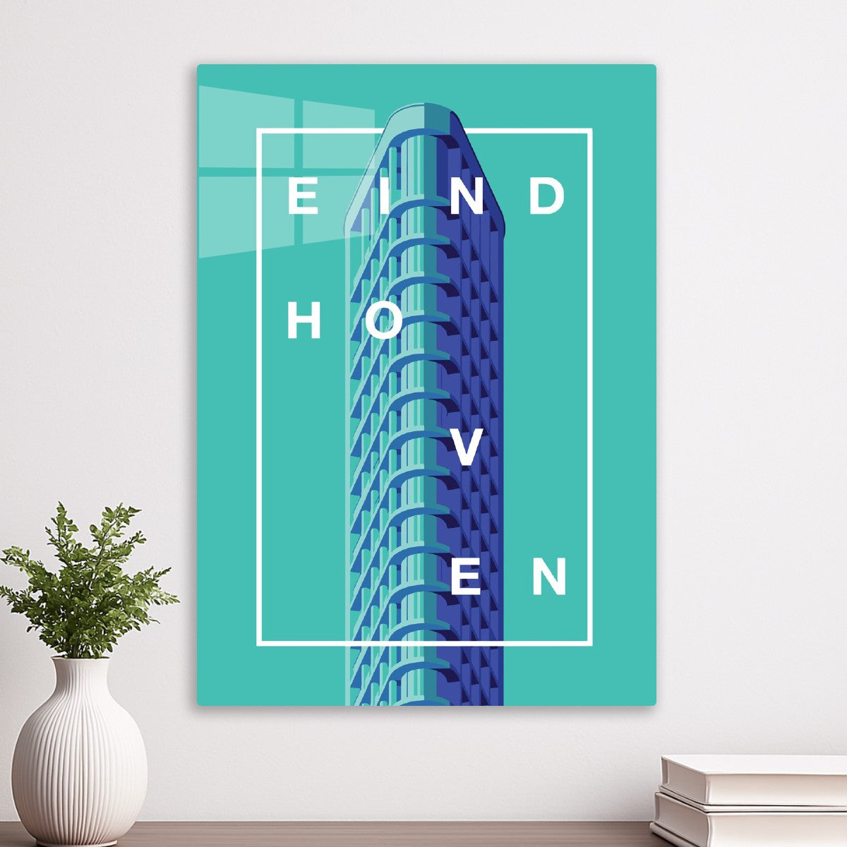 Eindhoven Tower Geometric Art