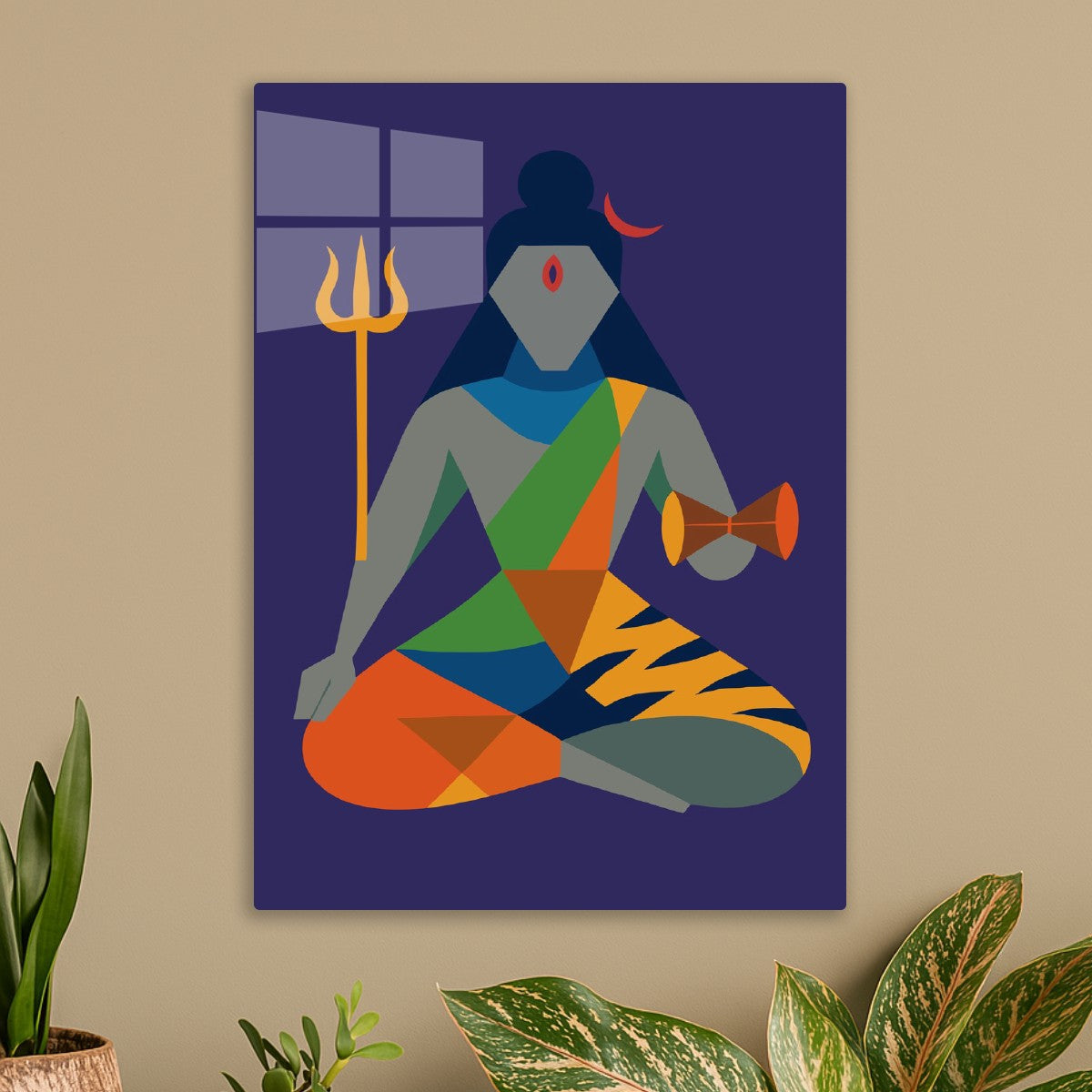 Lord Shiva Minimalist Sacred
