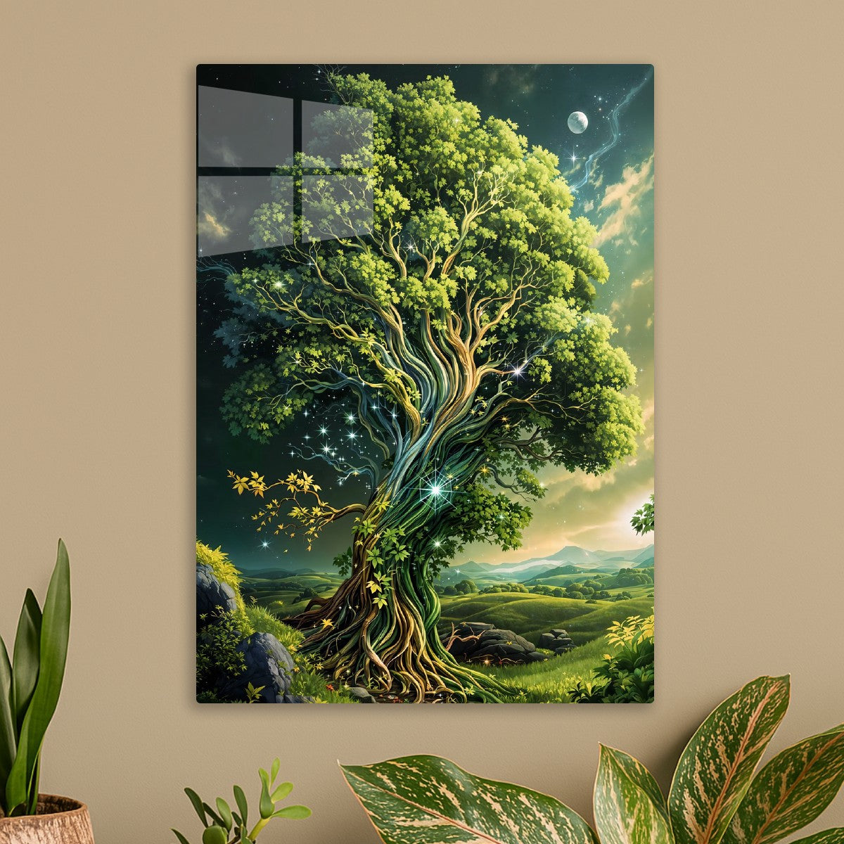 Majestic Cosmic Tree of Life