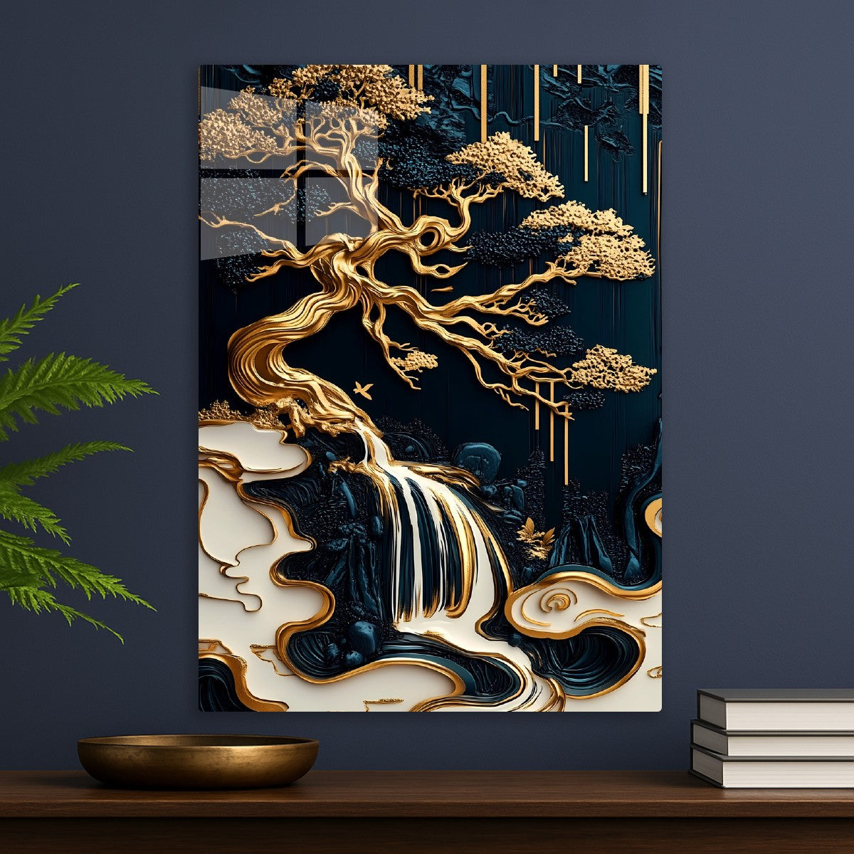 Golden Bonsai Falls