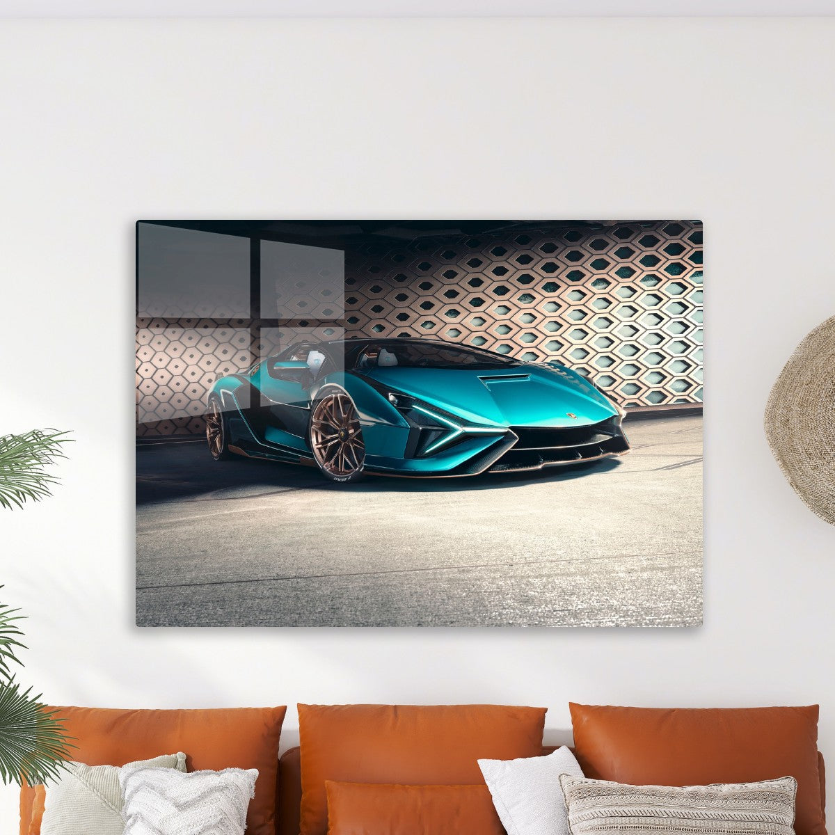 Lamborghini sian roasted