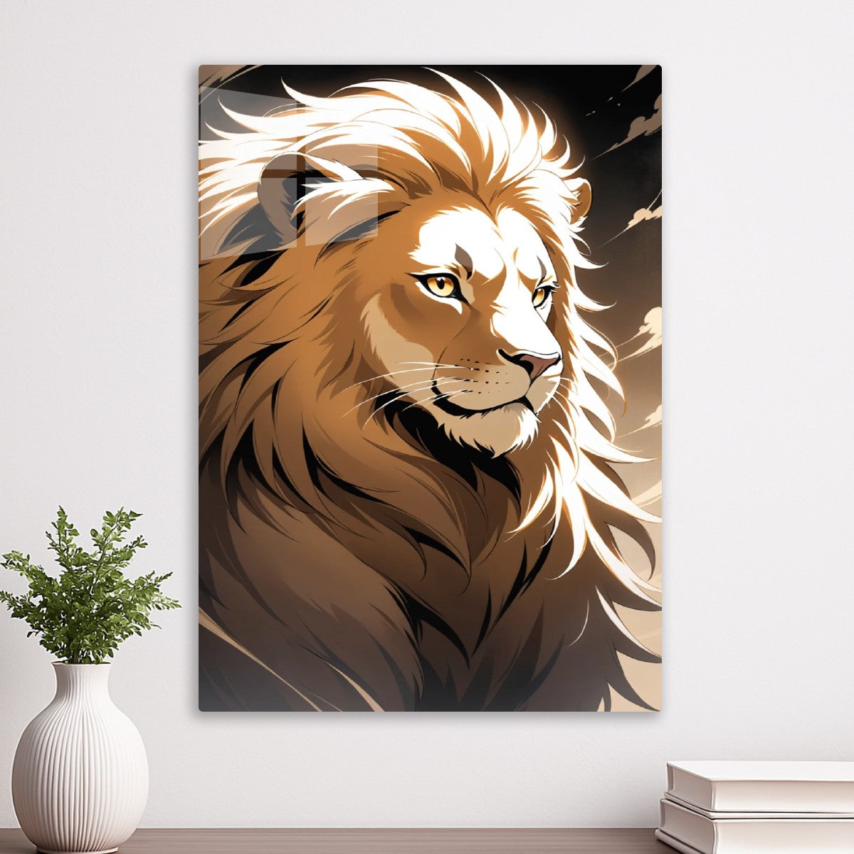 Majestic Lion  Symbol of Power