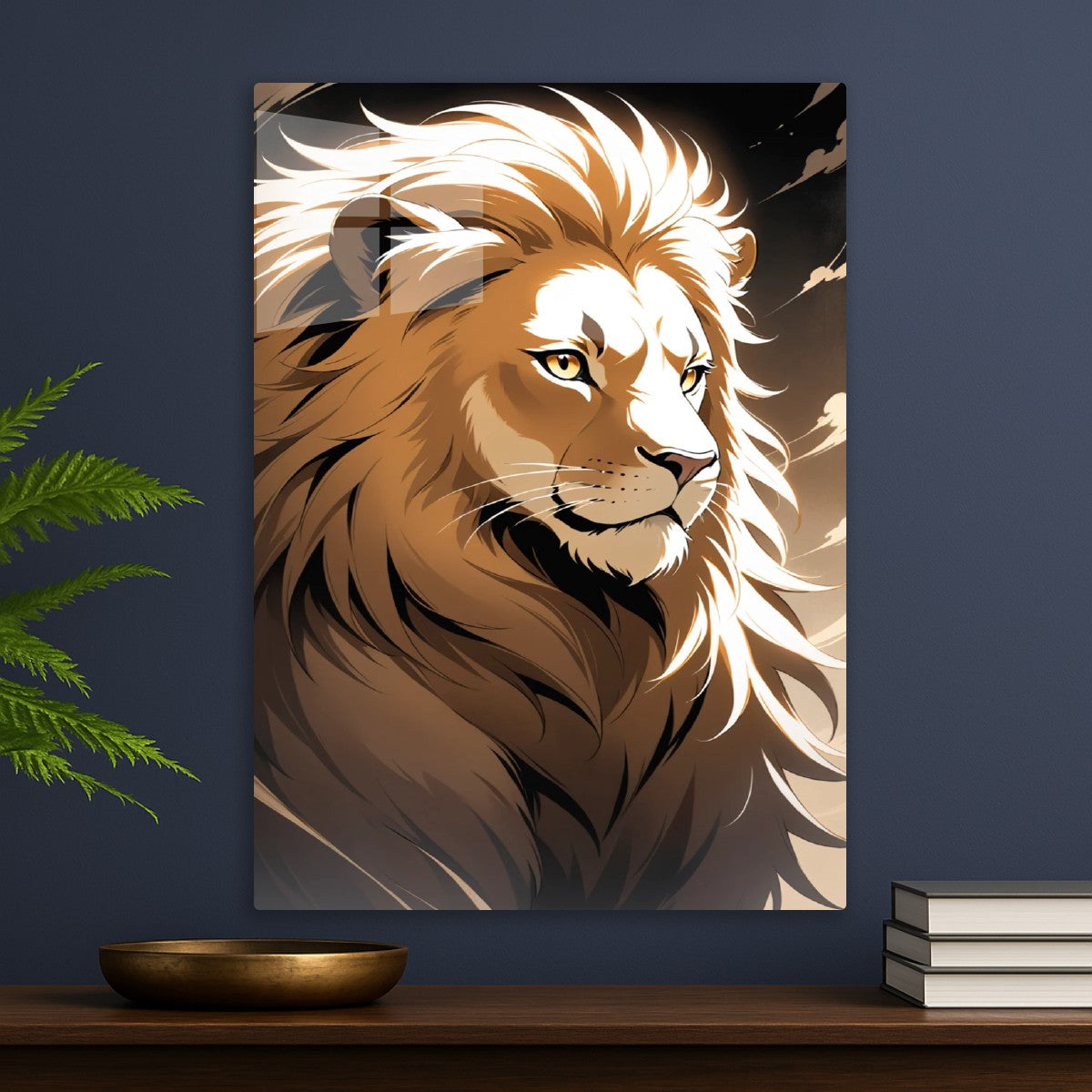 Majestic Lion  Symbol of Power