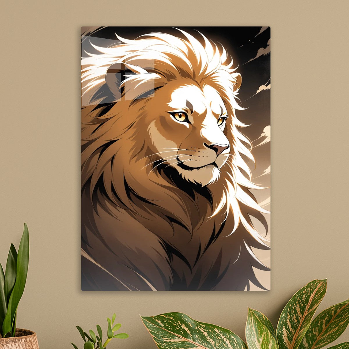 Majestic Lion  Symbol of Power