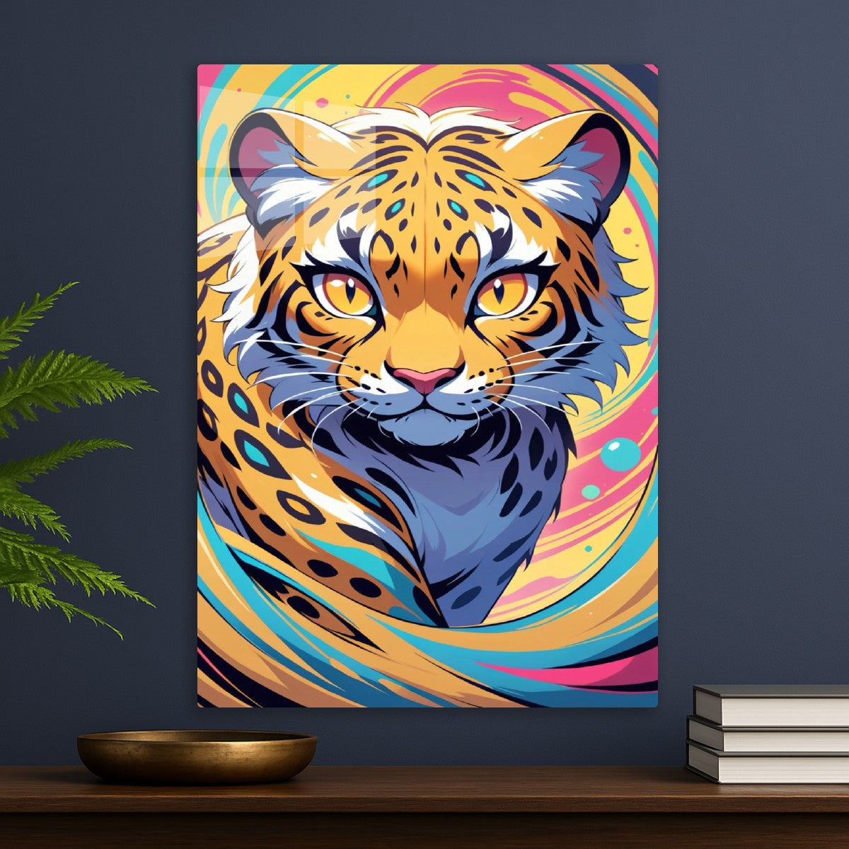 Swirl of the Leopard Flow