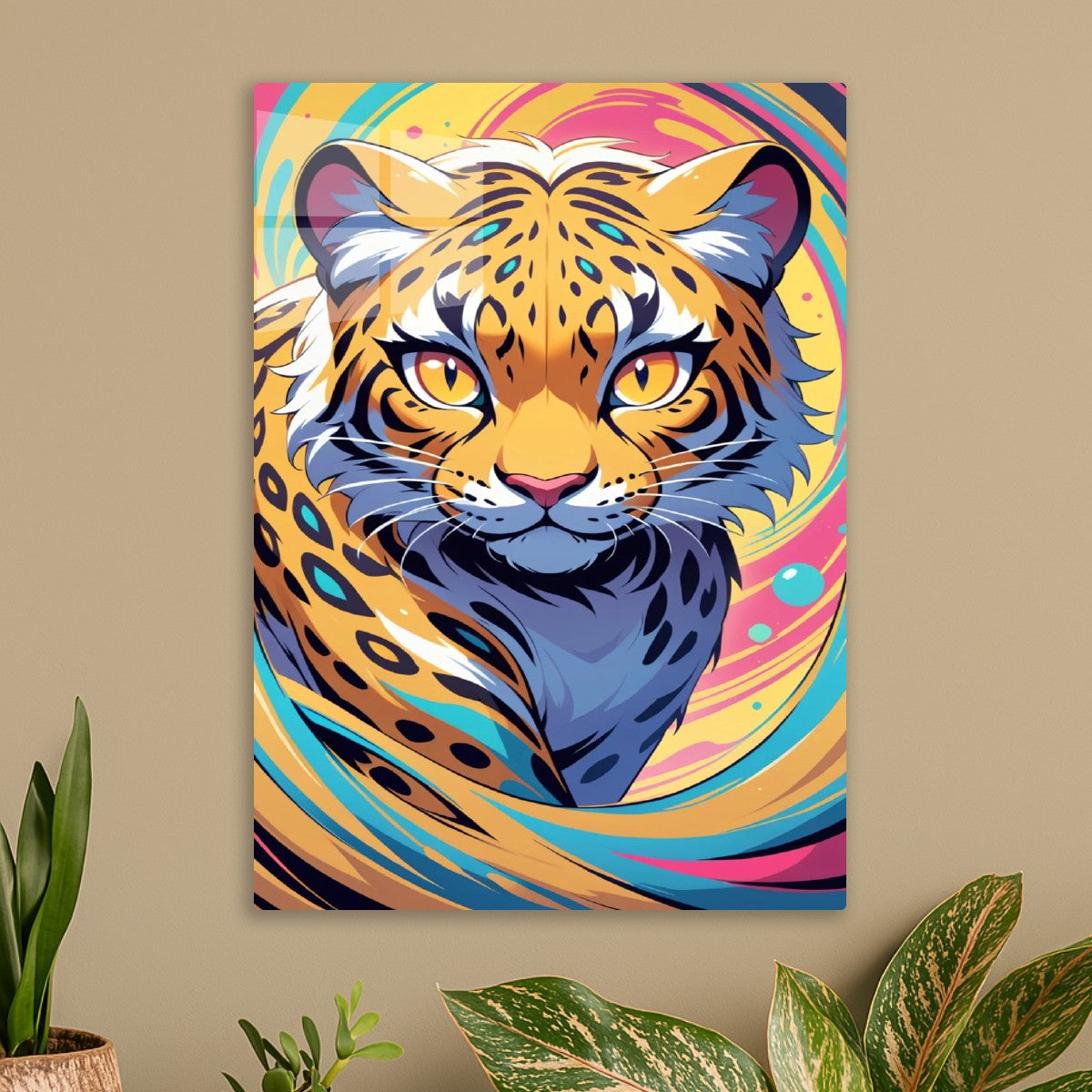 Swirl of the Leopard Flow