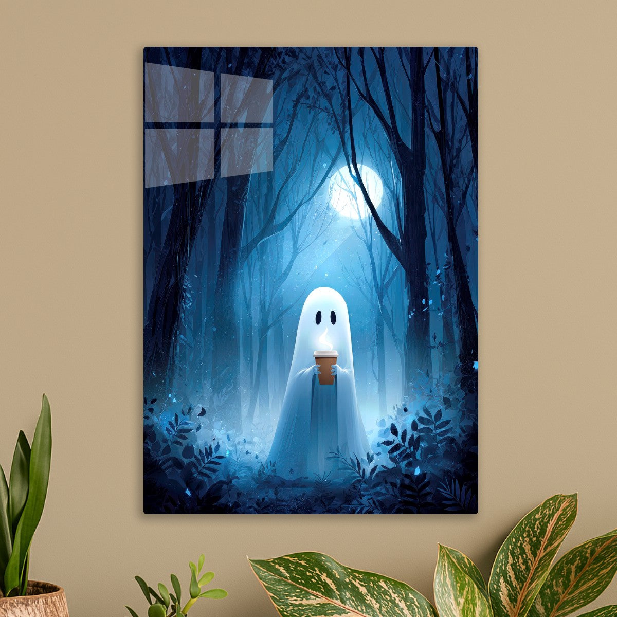 Coffee Drinking Ghost